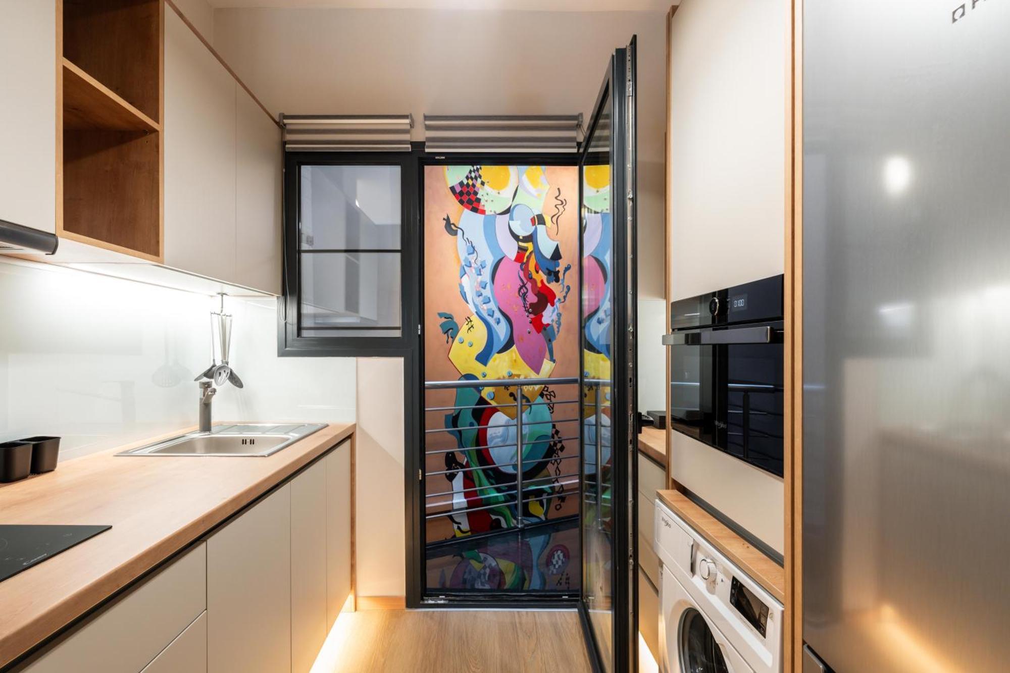 Apartamento Luxury Bauhaus Atenas Exterior foto